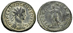 Caro. Antoniniano. 282 d.C. Lugdunum. (Spink-12182). (Ric-21). Ag. 5,03 g. MBC+/MBC-. Est...30,00. / Caro. Antoniniano. 282 d.C. Lugdunum. (Spink-1218...