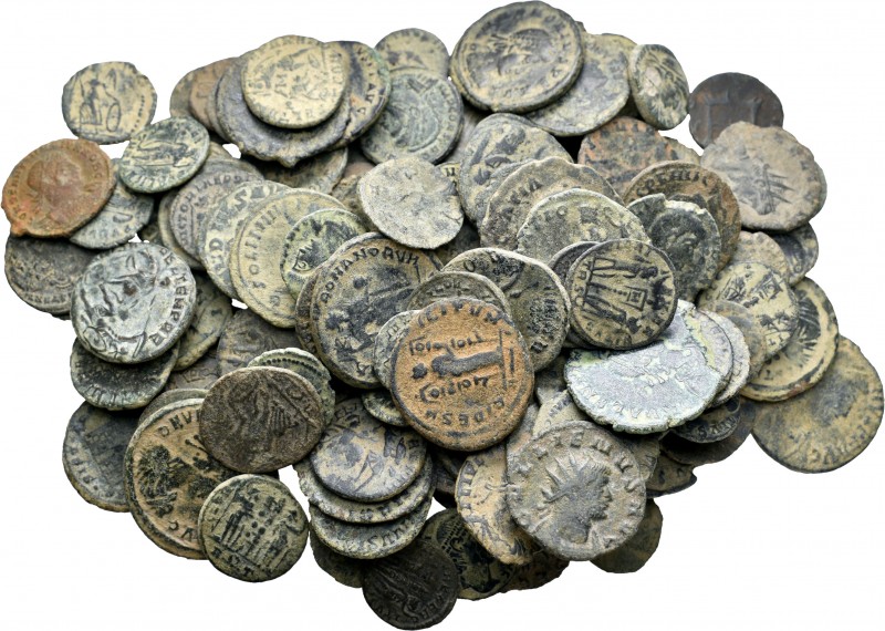 Lote de 129 bronces del Bajo Imperio Romano. A EXAMINAR. BC-/MBC. Est...220,00. ...