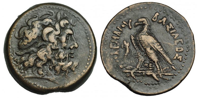 EGIPTO. Ptolomeo IV, Filopator. Alejandría. AE-42mm (221-205 a.C.). R/ Águila a ...