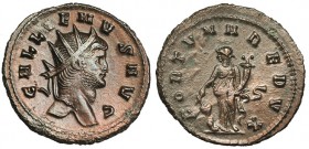 GALIENO. Antoniniano. Roma. R/ Ley.: FORTVNA REDVX. RIC-193. EBC/EBC-. Ex C. Dattari.