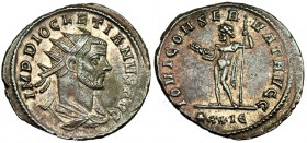 DIOCLECIANO. Antoniniano. Roma (288-9). Marca: *XXIE. R/ iovi conservat avgg. ric-163 vte. r. p. o. ebc-. escasa. Ex C. Dattari.