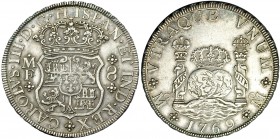 8 reales. 1769. México. MF. VI-927. MBC+/EBC-.