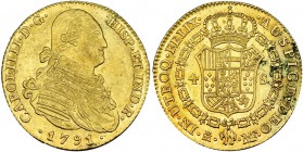 4 escudos. 1791. Madrid. MF. VI-1195. EBC-/EBC.