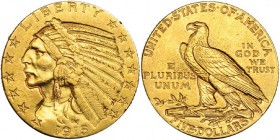 ESTADOS UNIDOS DE AMÉRICA. 5 dólares. 1915. KM-129. EBC-.