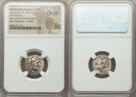 MACEDONIAN KINGDOM. Alexander III the Great (336-323 BC). AR drachm (18mm, 11h). NGC Choice XF. Posthumous issue of Abydus, ca. 310-301 BC. Head of He...