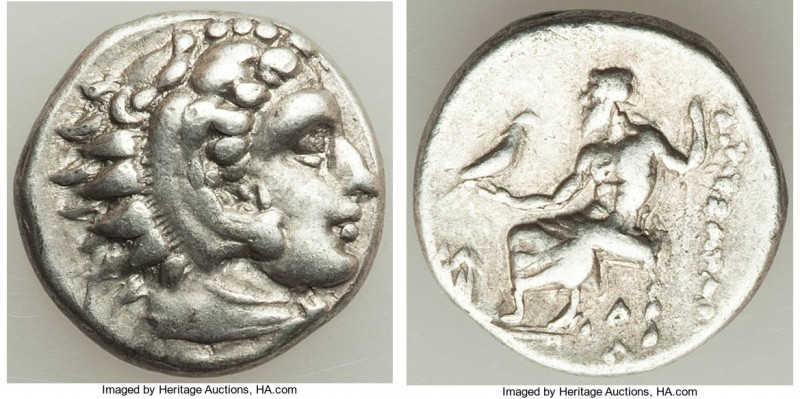 MACEDONIAN KINGDOM. Alexander III the Great (336-323 BC). AR drachm (16mm, 4.25 ...