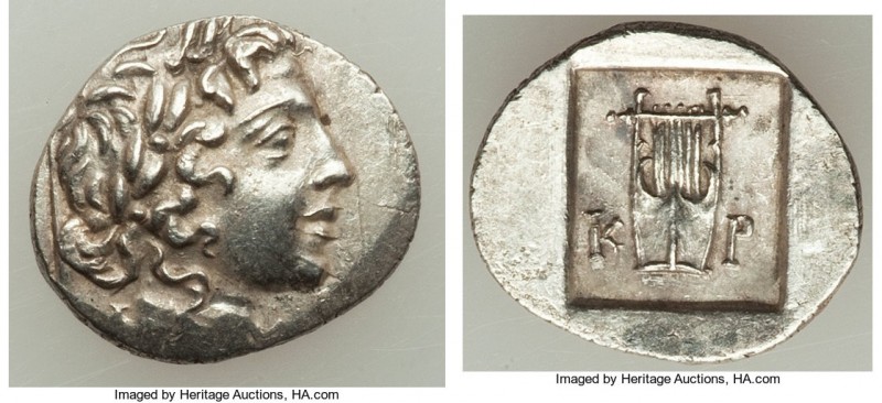 LYCIAN LEAGUE. Cragus. Ca. 48-20 BC. AR hemidrachm (15mm, 1.72 gm, 12h). Choice ...
