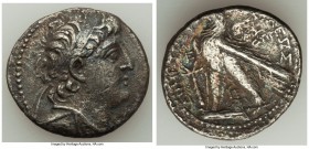 SELEUCID KINGDOM. Demetrius II Nicator, second reign (129-125 BC). AR tetradrachm (29mm, 12.47 gm, 12h). Choice VF, porosity. Tyre, dated Seleucid Era...