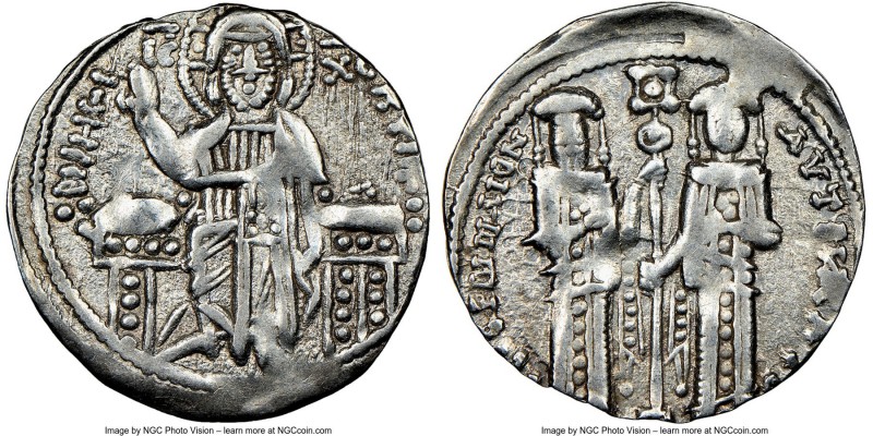 Andronicus II Palaeologus and Michael IX (AD 1294-1320). Anonymous Issue. AR bas...