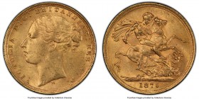 Victoria gold "St. George" Sovereign 1875-M MS62 PCGS, Melbourne mint, KM7, S-3857. AGW 0.2355 oz. 

HID09801242017

© 2020 Heritage Auctions | Al...