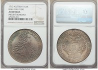 Karl VI Taler 1713 AU Details (Mount Removed) NGC, Hall mint, KM1552, Dav-1050. 

HID09801242017

© 2020 Heritage Auctions | All Rights Reserved