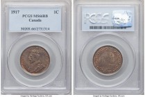 George V Cent 1917 MS66 Red and Brown PCGS, Ottawa mint, KM21.

HID09801242017

© 2020 Heritage Auctions | All Rights Reserved