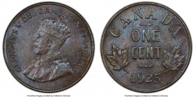 George V Cent 1925 MS62 Brown PCGS, Ottawa mint, KM28. Teal blue toning on chocolate brown surface. 

HID09801242017

© 2020 Heritage Auctions | A...