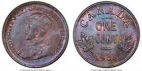 George V Cent 1936 MS64 Brown PCGS, Royal Canadian mint, KM28. Luminescent blue toned brown surfaces. 

HID09801242017

© 2020 Heritage Auctions |...
