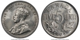 George V 5 Cents 1924 MS65+ PCGS, Ottawa mint, KM29. From the George Hans Cook Collection

HID09801242017

© 2020 Heritage Auctions | All Rights R...