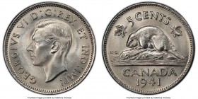 George VI 5 Cents 1941 MS65 PCGS, Royal Canadian mint, KM33. From the George Hans Cook Collection

HID09801242017

© 2020 Heritage Auctions | All ...