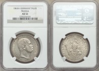 Prussia. Wilhelm I Taler 1865-A AU53 NGC, Berlin mint, KM494.

HID09801242017

© 2020 Heritage Auctions | All Rights Reserved