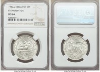Weimar Republic "Bremerhaven" 3 Mark 1927-A MS66 NGC, Berlin mint, KM50. Issued on the 100th anniversary of Bremerhaven. 

HID09801242017

© 2020 ...