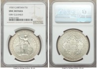George V Trade Dollar 1930 UNC Details (Obverse Cleaned) NGC, KM-T5. 

HID09801242017

© 2020 Heritage Auctions | All Rights Reserved