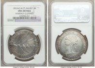 Central American Republic 8 Reales 1826 NG-M UNC Details (Harshly Cleaned) NGC, Nueva Guatemala mint, KM4. Harshly cleaned and starting to retone. 
...