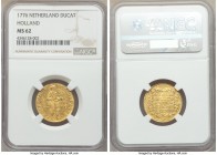 Holland. Provincial gold Ducat 1776 MS62 NGC, KM12.3. Gleaming honey-gold issue with full strike. 

HID09801242017

© 2020 Heritage Auctions | All...