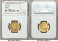 Utrecht. Provincial gold Ducat 1769 MS63 NGC, KM7.4. Evenly struck with full legends and devices. 

HID09801242017

© 2020 Heritage Auctions | All...
