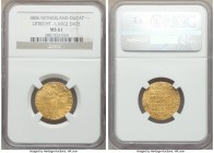 Kingdom of Holland. Louis Napoleon gold Ducat 1806 MS61 NGC, Utrecht mint, KM26.1. Large date variety. 

HID09801242017

© 2020 Heritage Auctions ...