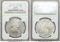 Ferdinand VII 8 Reales 1810 LM-JP AU58 NGC, Lima mint, KM106.2. Small imagined bust variety. Good detail with only light rub. 

HID09801242017

© ...