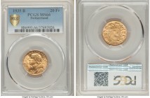 Confederation gold 20 Francs 1935 LB MS66 PCGS, KM35.1. AGW 0.1867 oz. 

HID09801242017

© 2020 Heritage Auctions | All Rights Reserved