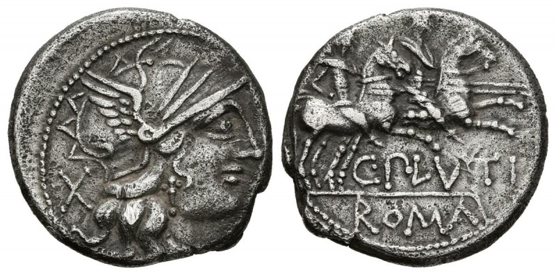 GENS PLUTIA. Denario. (Ar. 3,80g/18mm). 121 a.C. Roma. (Crawford 278/1; FFC 1009...