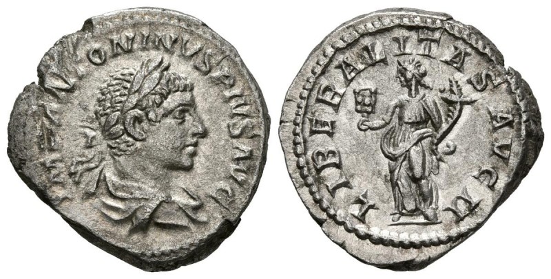 HELIOGABALO. Denario. (Ar. 3,72g/20mm). 218-222 d.C. Roma. (RIC 102). MBC+/EBC-.