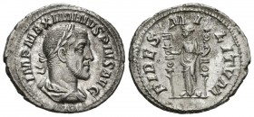 MAXIMINO I. Denario. (Ar. 3,11g/21mm). 235-238 d.C. Roma. (RIC 7a). EBC.
