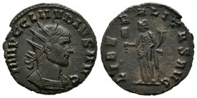 CLAUDIO II. Antoniniano. (Ae. 3,58g/20mm). 268-270 d.C. Roma. (RIC 57). EBC+. Rara en esta conservación.