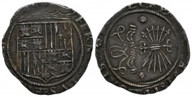 REYES CATOLICOS (1474-1504). 1 Real. (Ar. 3,30g/25mm). S/D. Sevilla. (Cal-2019-415). MBC+.