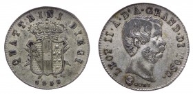 Firenze - Leopoldo II di Lorena (1824-1859) 10 Quattrini 1858