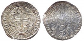 Milano - Gian Galeazzo Visconti (1378-1402) Grosso o Pegione (Tipo con Croce) - Mir.119