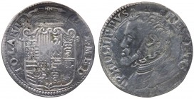 Milano - Filippo II (1556-1598) da 20 Soldi s.d. - RR MOLTO RARA - Mir.320