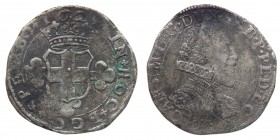 Carlo Emanuele I (1580-1630) 2 Fiorini del III°Tipo 1625 - RARA - Ag - Rif. S 60/16-19 B 546qt MI 647