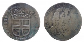 Carlo Emanuele II Duca (1648-1675) 5 Soldi I Tipo 1664 - NC