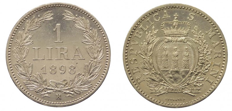 1 Lira 1898 - RARA