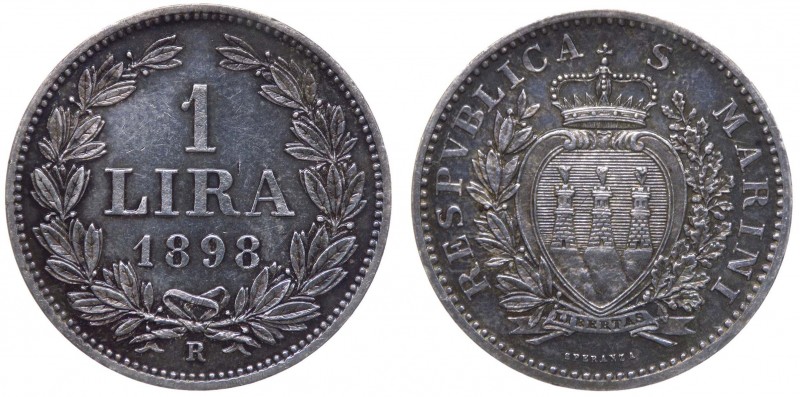 1 Lira 1898 - RARA