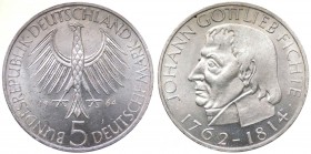 Germania - "5 Mark 1964 ""Fichte"" - Ag"
