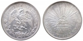 Messico - Repubblica Messicana - Un Peso 1909 - Ag