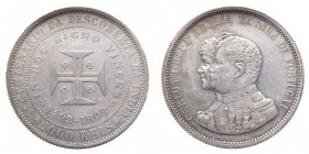 Portogallo - Carlo I - 1000 Reis 1898 - Ag