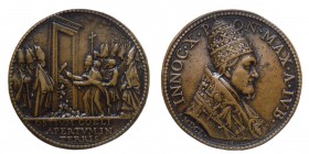 Innocenzo X (1644-1655) Medaglia anno Giubilare Gr.19,40 Ø mm38
