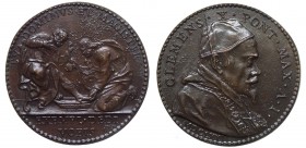 Clemente X (1670-1676) Medaglia anno I - Gr.15,29 Ø mm31