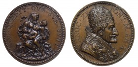 "Innocenzo XI (1676-1689) Medaglia Anno X - ""NON QVAERIT QVAE SVA SVNT - Ae " Gr.23,48 Ø mm36