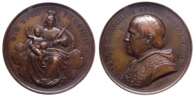Pio IX (1846-1878) Medaglia 1869 - Bart.XXIV-10 - Ae Gr.50,41 Ø mm47