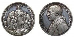 Pio XII (1939-1958) Medaglia Annuale - Anno III - Ag Gr.37,35 Ø mm44