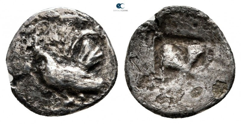 Sicily. Himera circa 530-520/15 BC. 
Obol AR

11 mm., 0,73 g.



nearly v...
